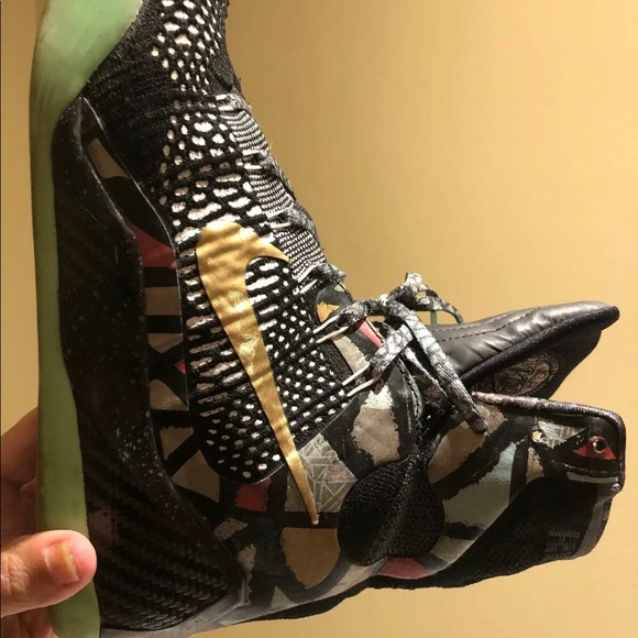 Men’s Kobe IX 9 Elite Gumbo Nola Size 10 - Picture 6 of 8